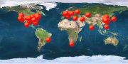 World Map Visitors Widget